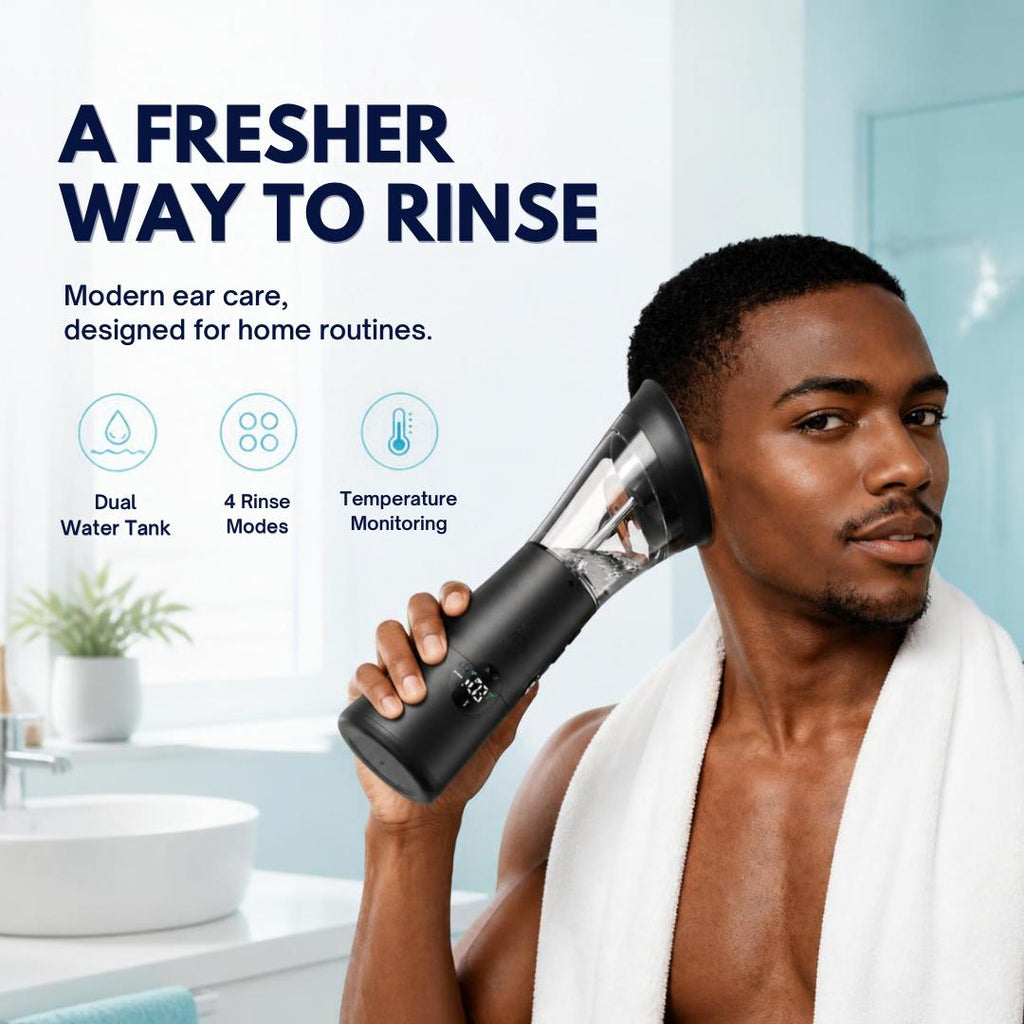 CleanEars Rinse™ – Smart Water Ear Cleaning System