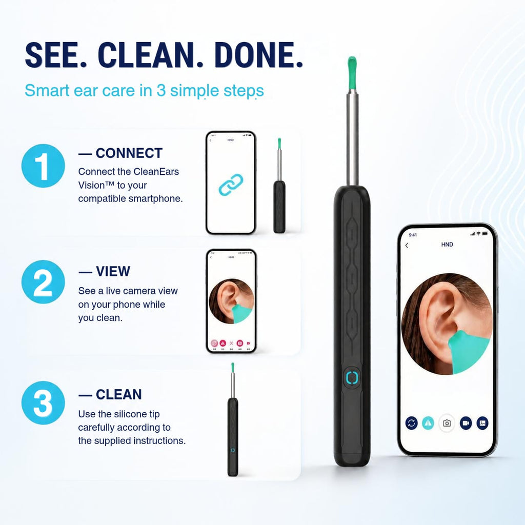 CleanEars -  Smart Ear Cleaner with HD Camera